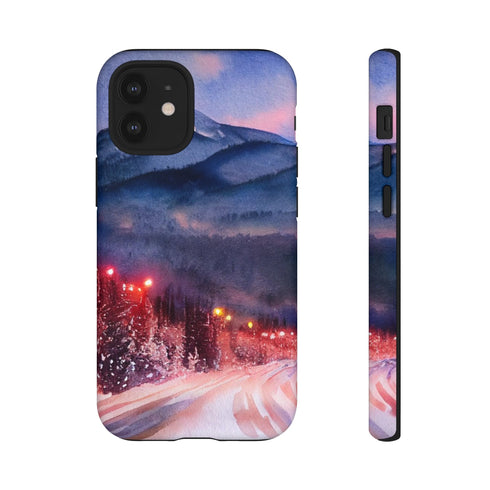 Christmas in Vail Colorado - Impact Resistant Phone Case iPhone 12 Mini Matte